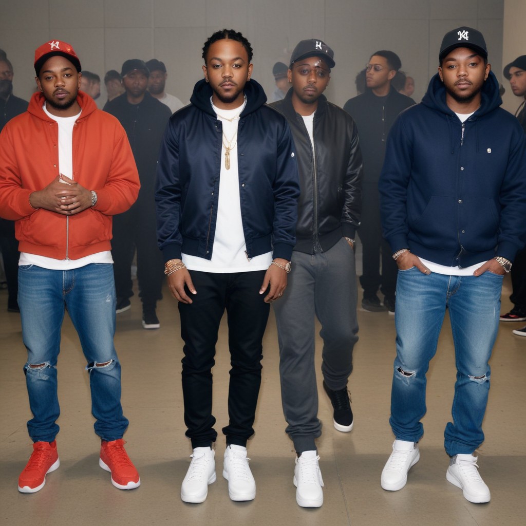 the outfit style of kendrick lamar 2