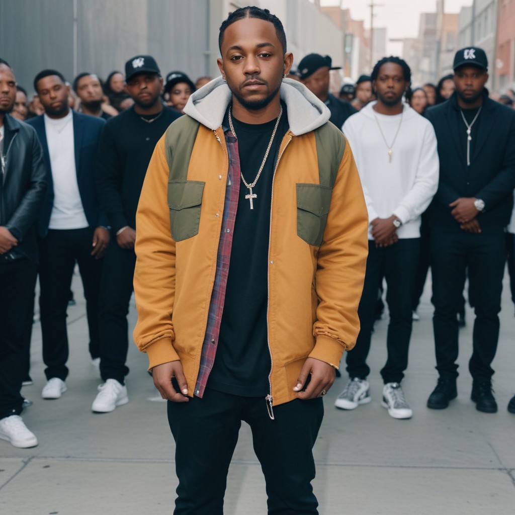 the outfit style of kendrick lamar