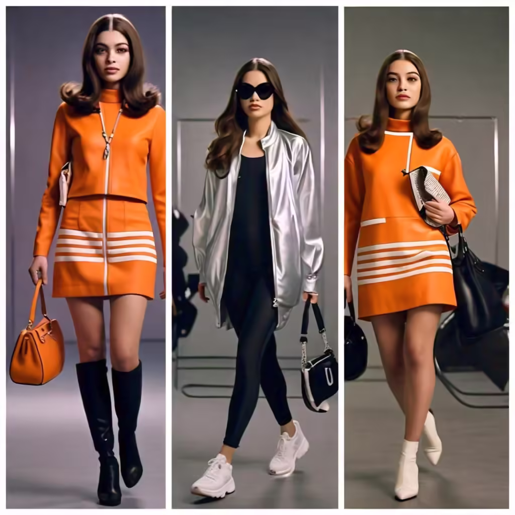 Dress to impress 1980s retro look with vibrant colors and bold style