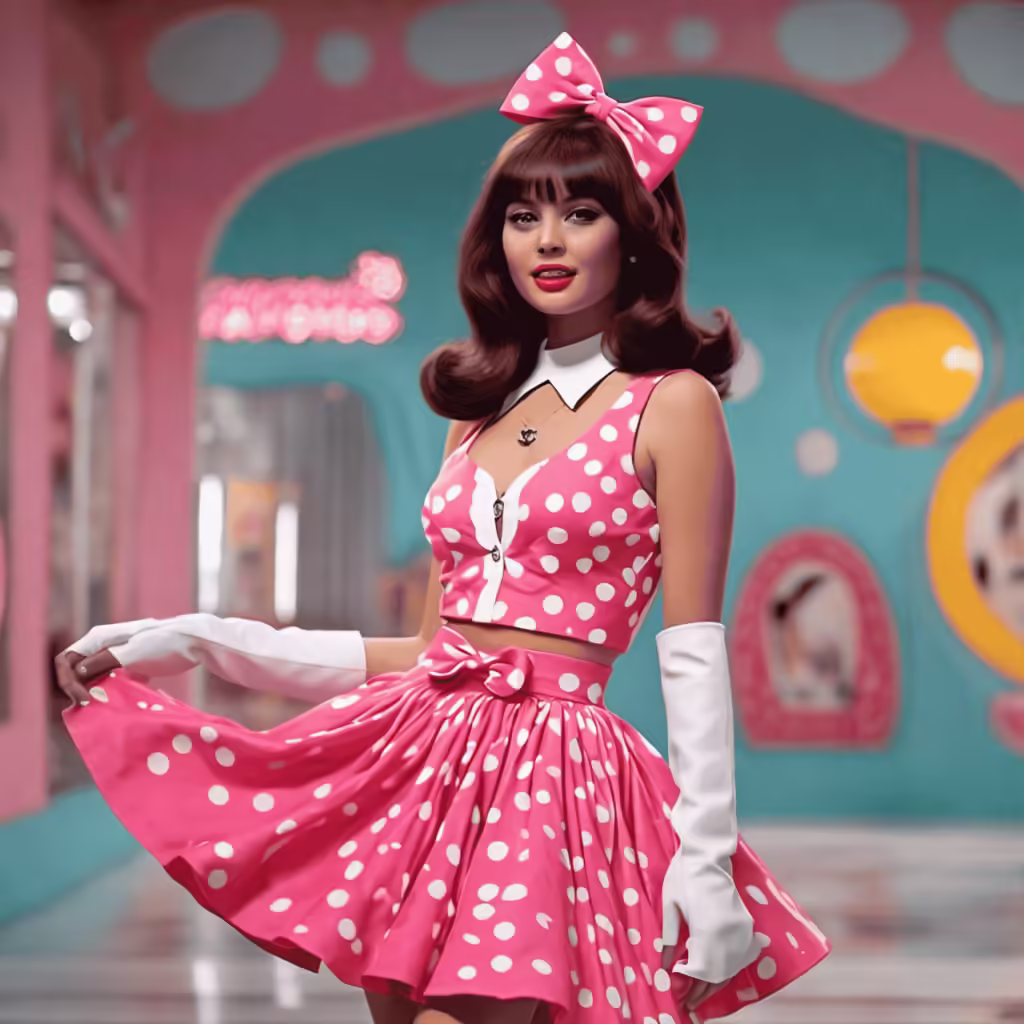 Classic 1950s dress to impress look featuring glamorous retro style
