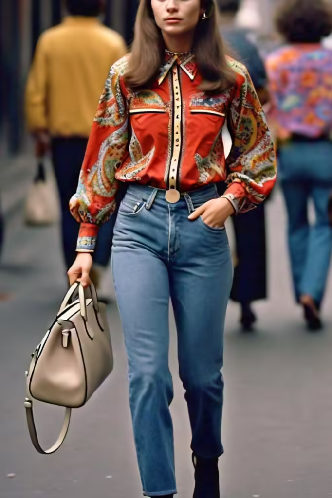 Retro style dress to impress – chic vintage-inspired outfit idea with a modern twist
