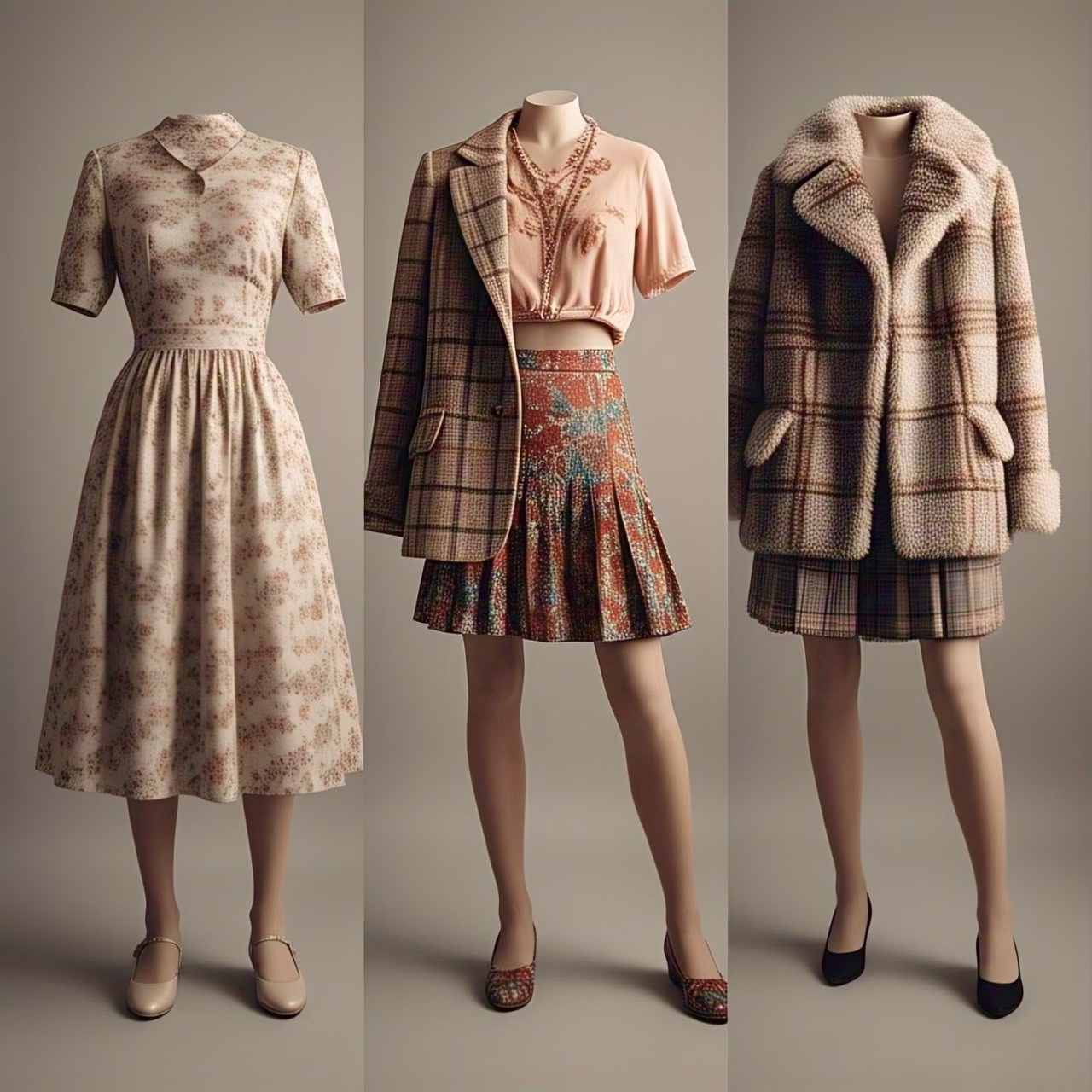 80s Seasonal retro styling dress to impress fashion outfit featuring statement retro style