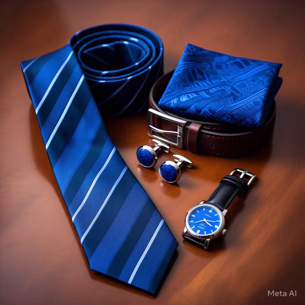 a close up shot of stylish men s accessories