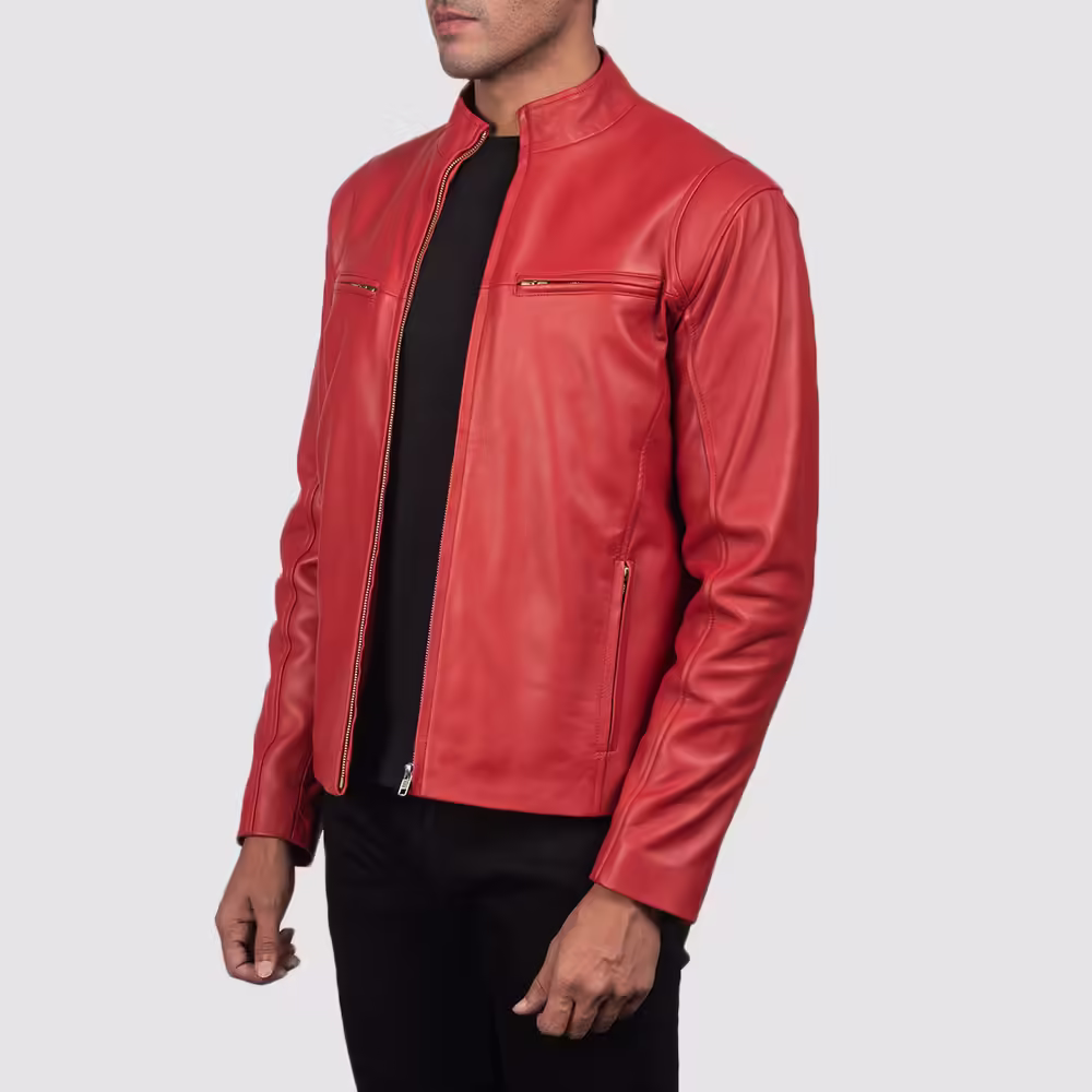 Red-Leather-Biker-Jacket