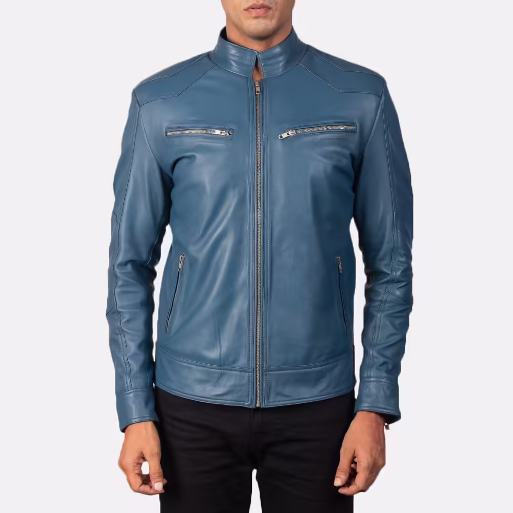 MensMackBlueLeatherBike jpg