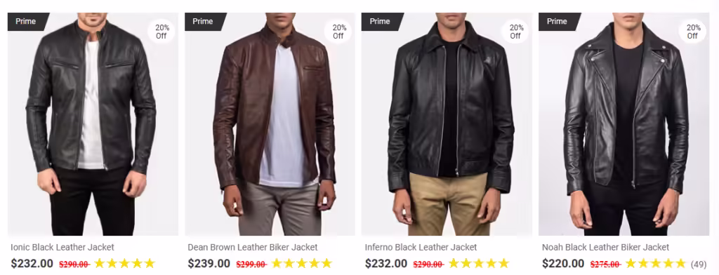 Leather Jacket Store