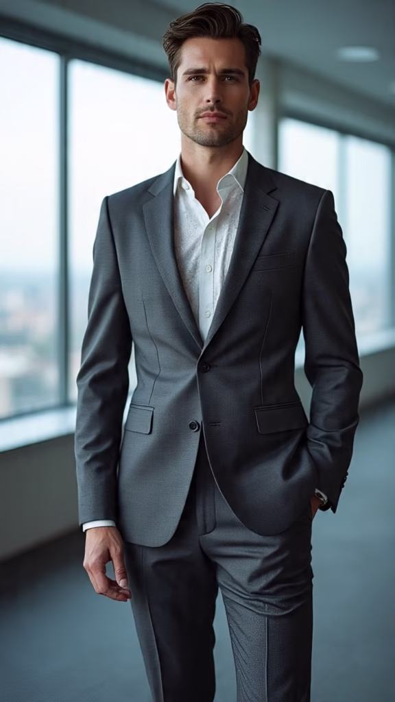 Mixing Retro & Modern style suit