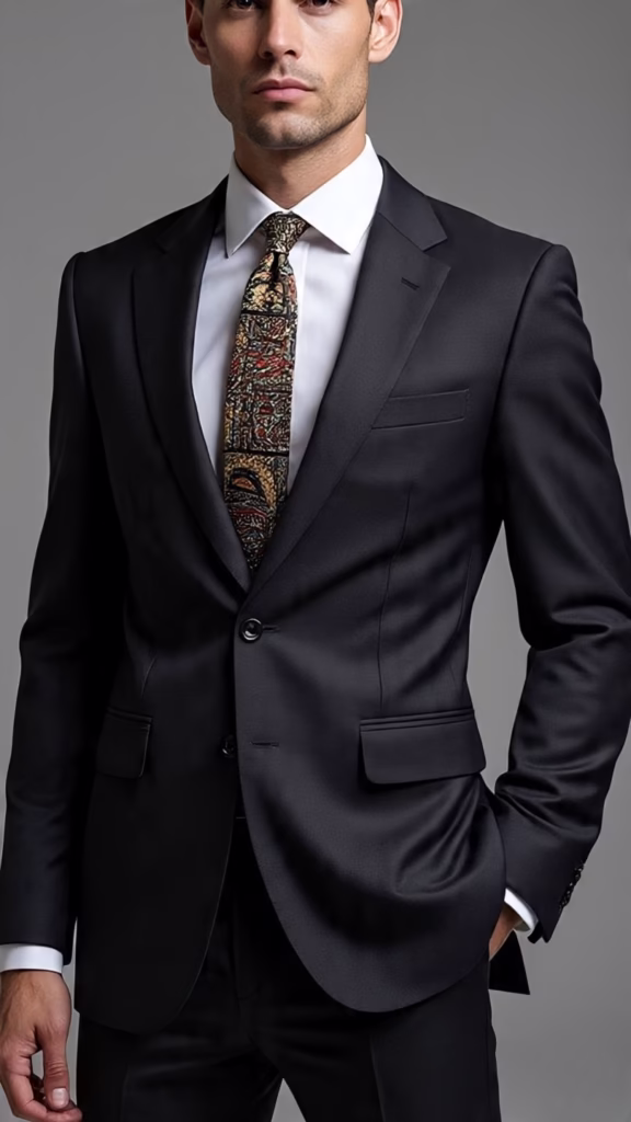 Mixing Retro & Modern style suit